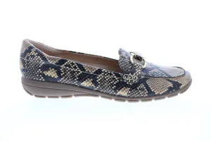 Easy Spirit Avienta SeAvienta Womens Brown Leather Loafer Flats Shoes