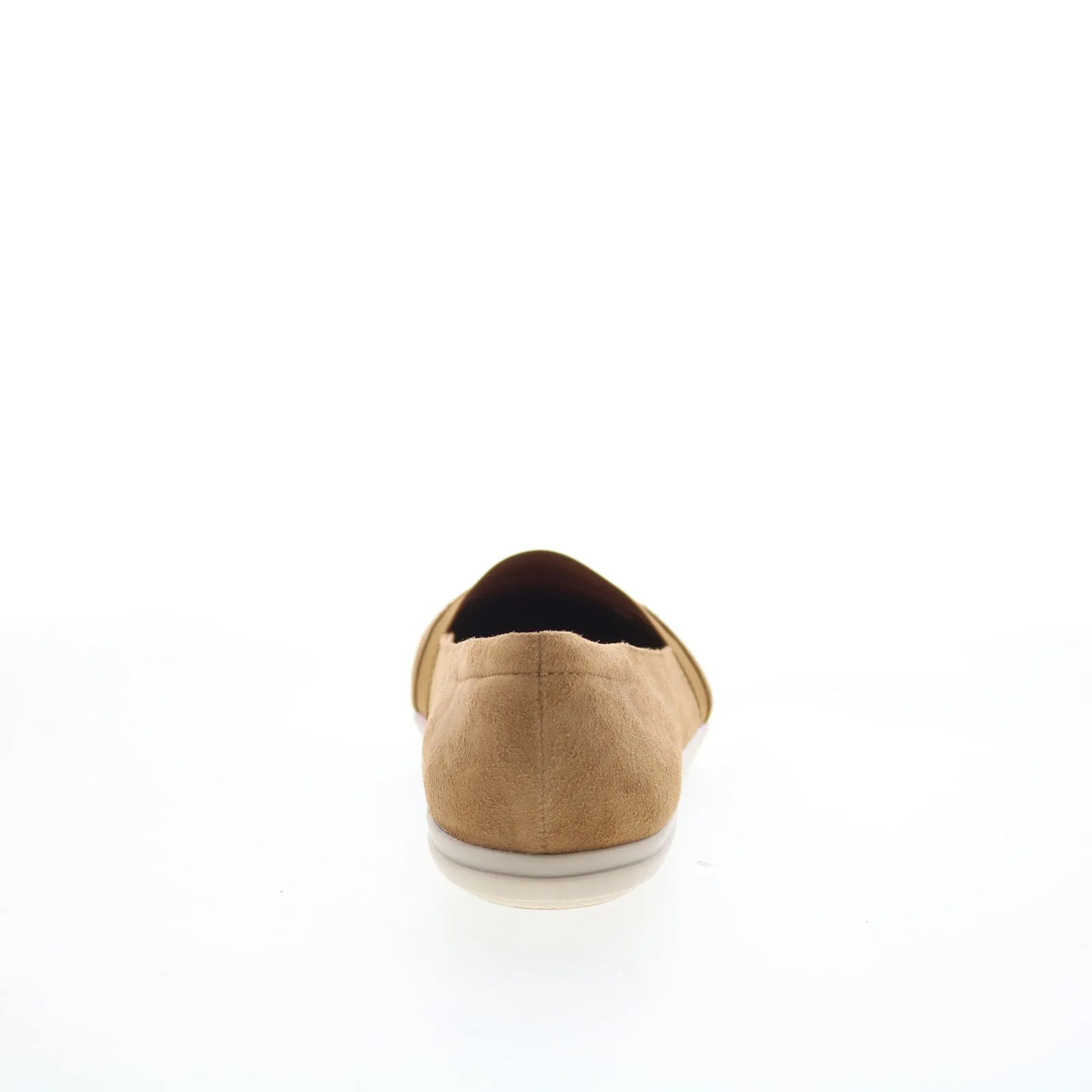 Easy Spirit Bounce SEBOUNCE Womens Brown Wide Suede Loafer Flats Shoes