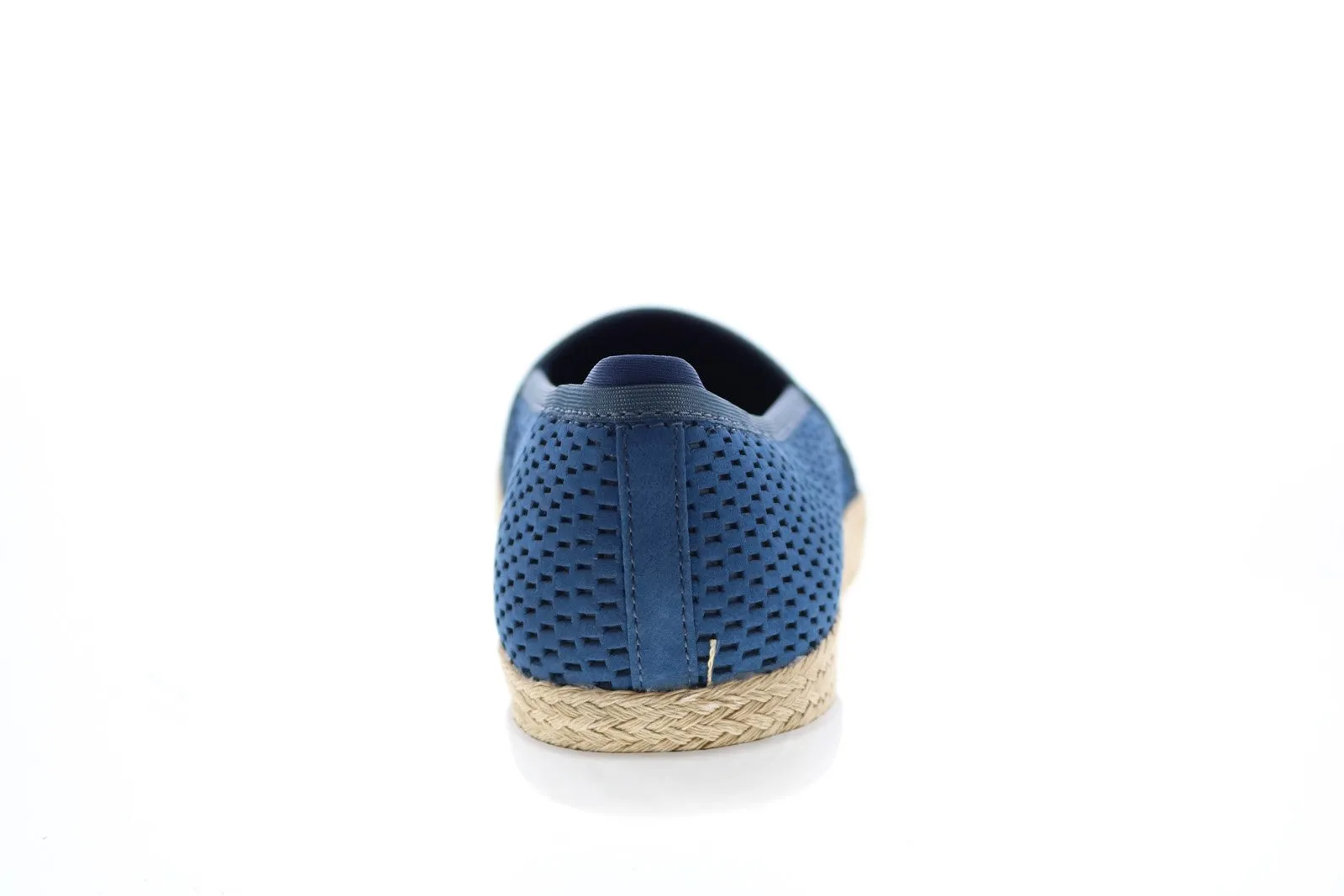 Easy Spirit E-Portnia SeE-Portnia Womens Blue Leather Loafer Flats Shoes