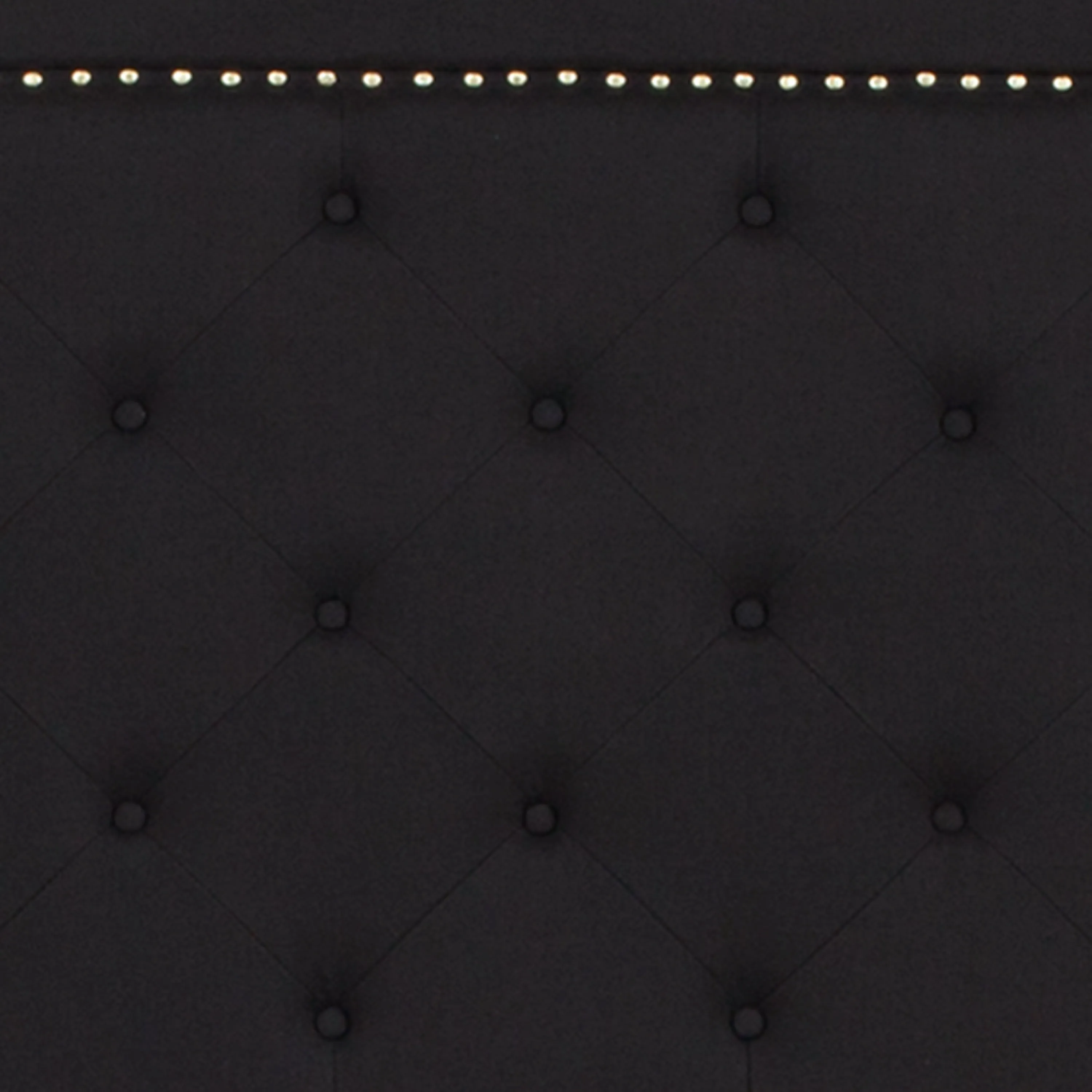 Flash Furniture Brighton Twin Size Tufted Upholstered Platform Bed in Black Fabric