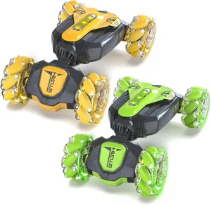 Gesture Sensing RC Stunt Car Remote Control Car 360° Rotating 4WD 2.4Ghz RC Cars Transform Car Toys for Boys 4-7 Birthday Present for Age 8-12