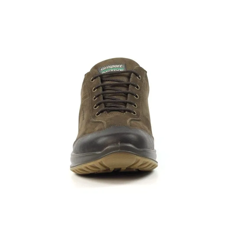 Grisport Active Mens Brown Leather Walking Shoe - Westpoint