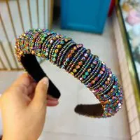 Hand Beaded Headband