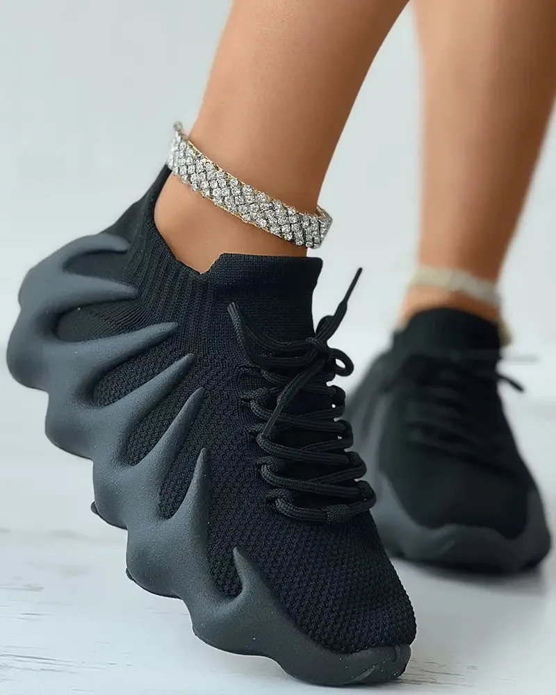 Holly Platform Sneakers | Stylish Comfort with Support