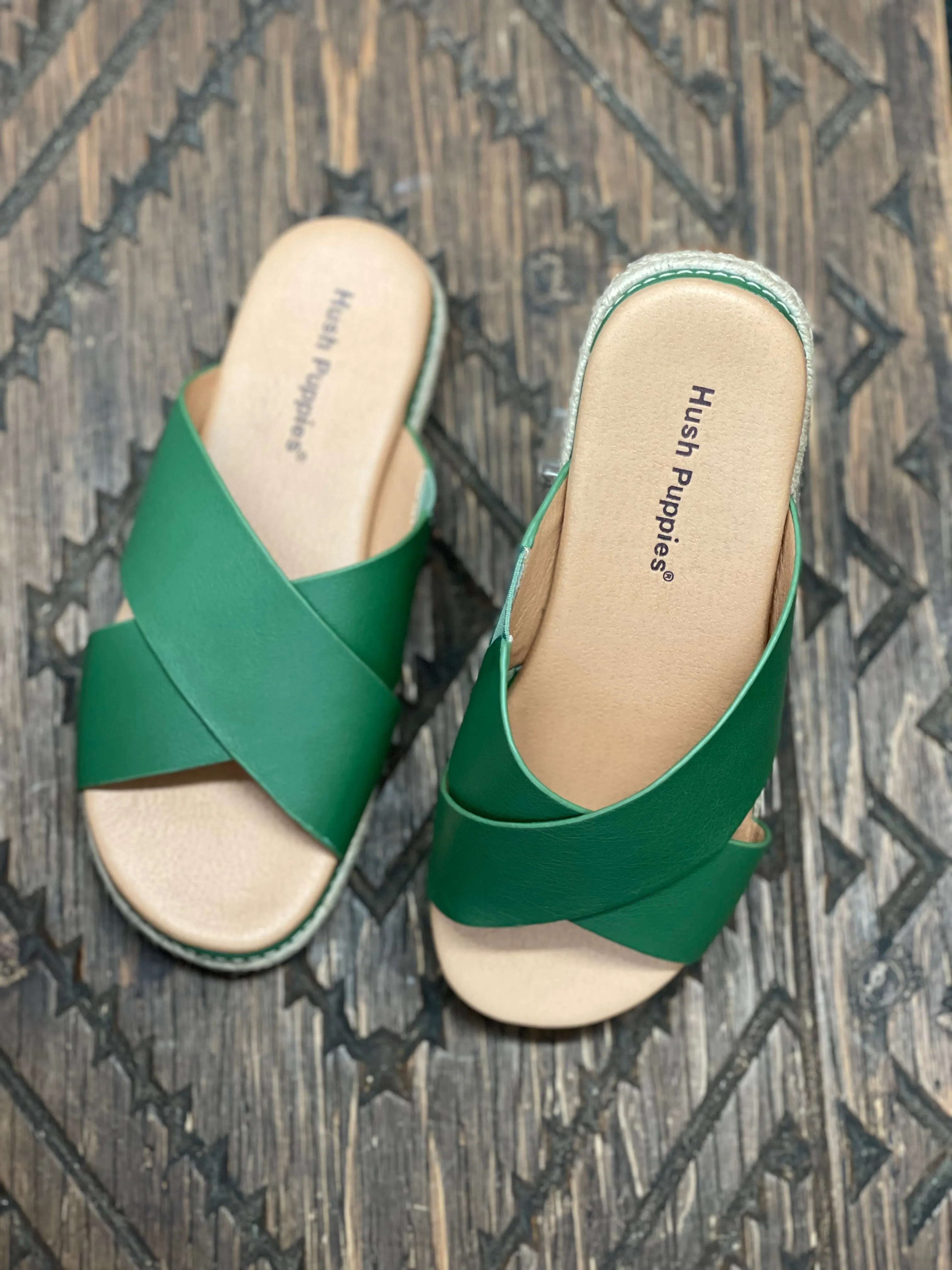 Hush Puppies Kelani Basil Slide
