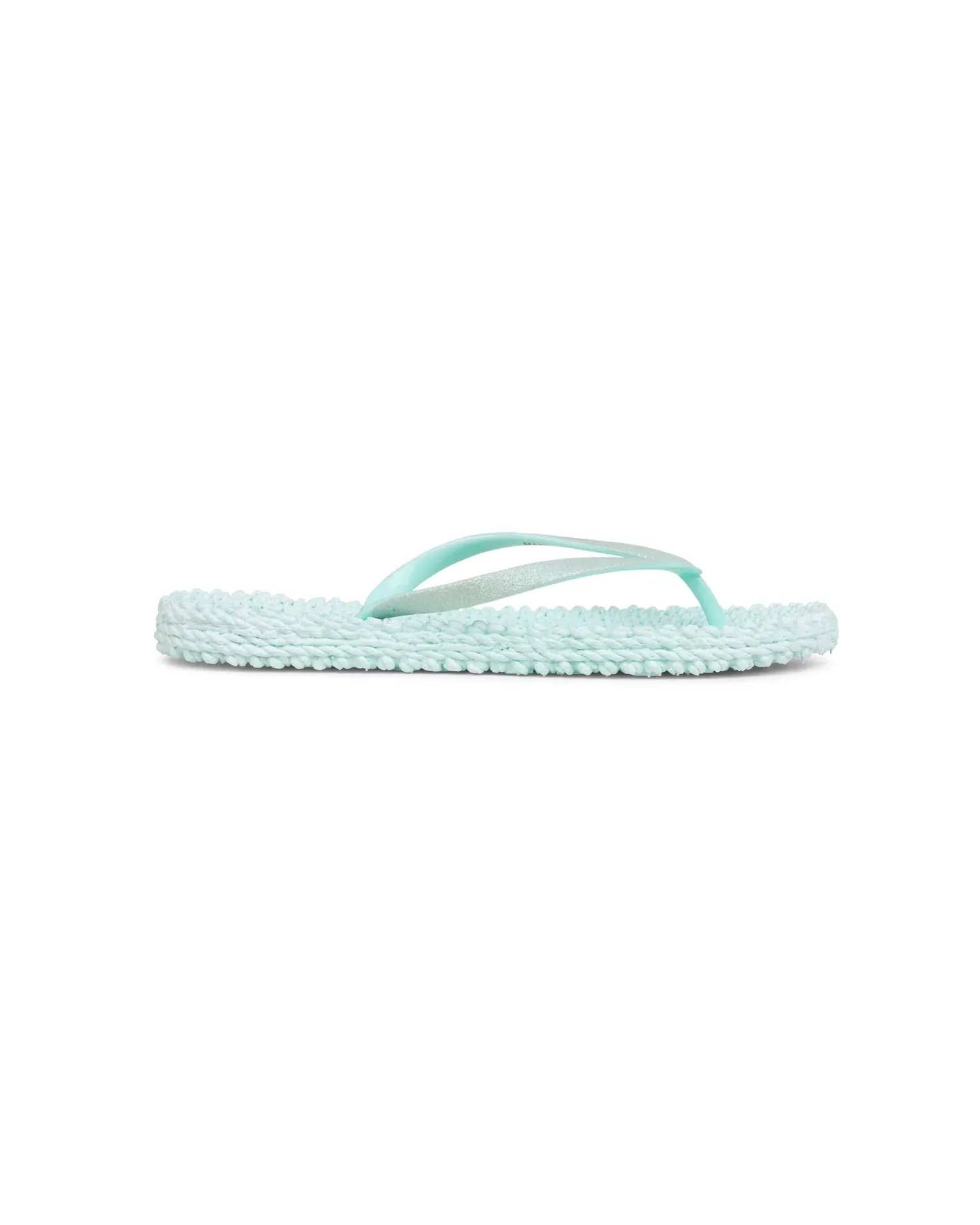 Ilse Jacobsen Cheerful Flip Flop with Glitter - Jade Mint
