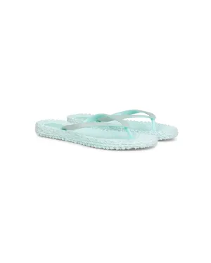 Ilse Jacobsen Cheerful Flip Flop with Glitter - Jade Mint