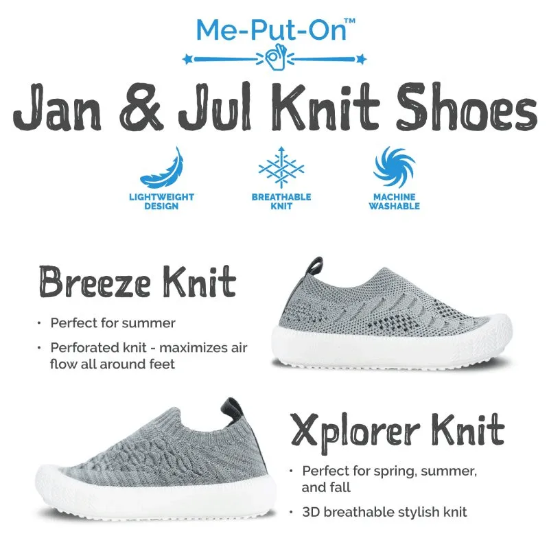 Jan & Jul Breeze Knit Shoe - Pale Pink (Size 13) *CLEARANCE*