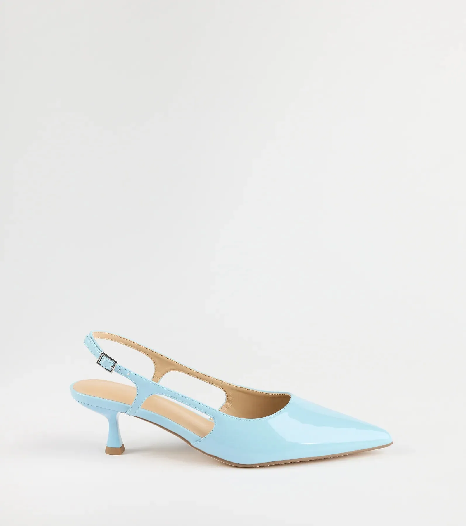 Keep It Chic Kitten Heel Pumps