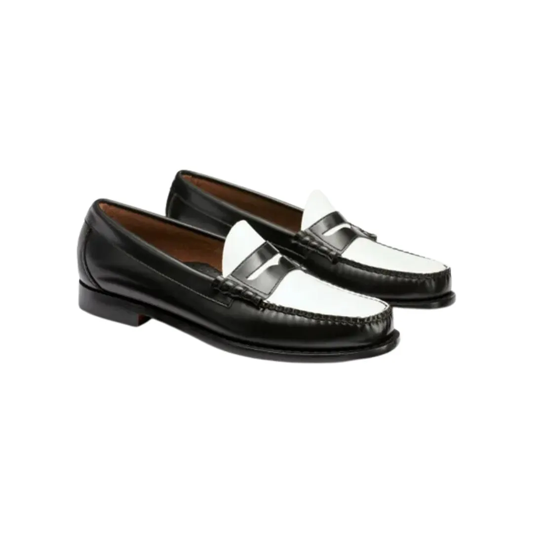 Larson Weejuns Loafer (Black   White)