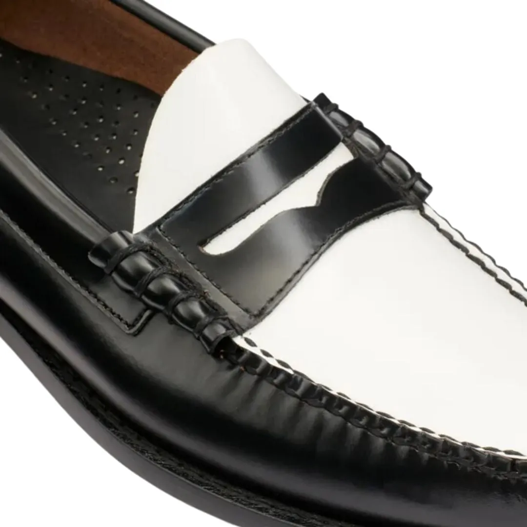 Larson Weejuns Loafer (Black   White)