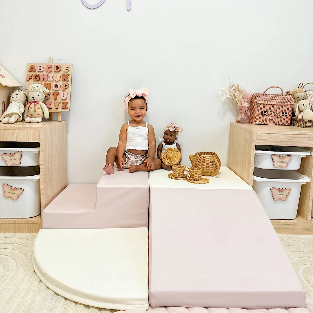 Littles Foam Climber | Pink | White