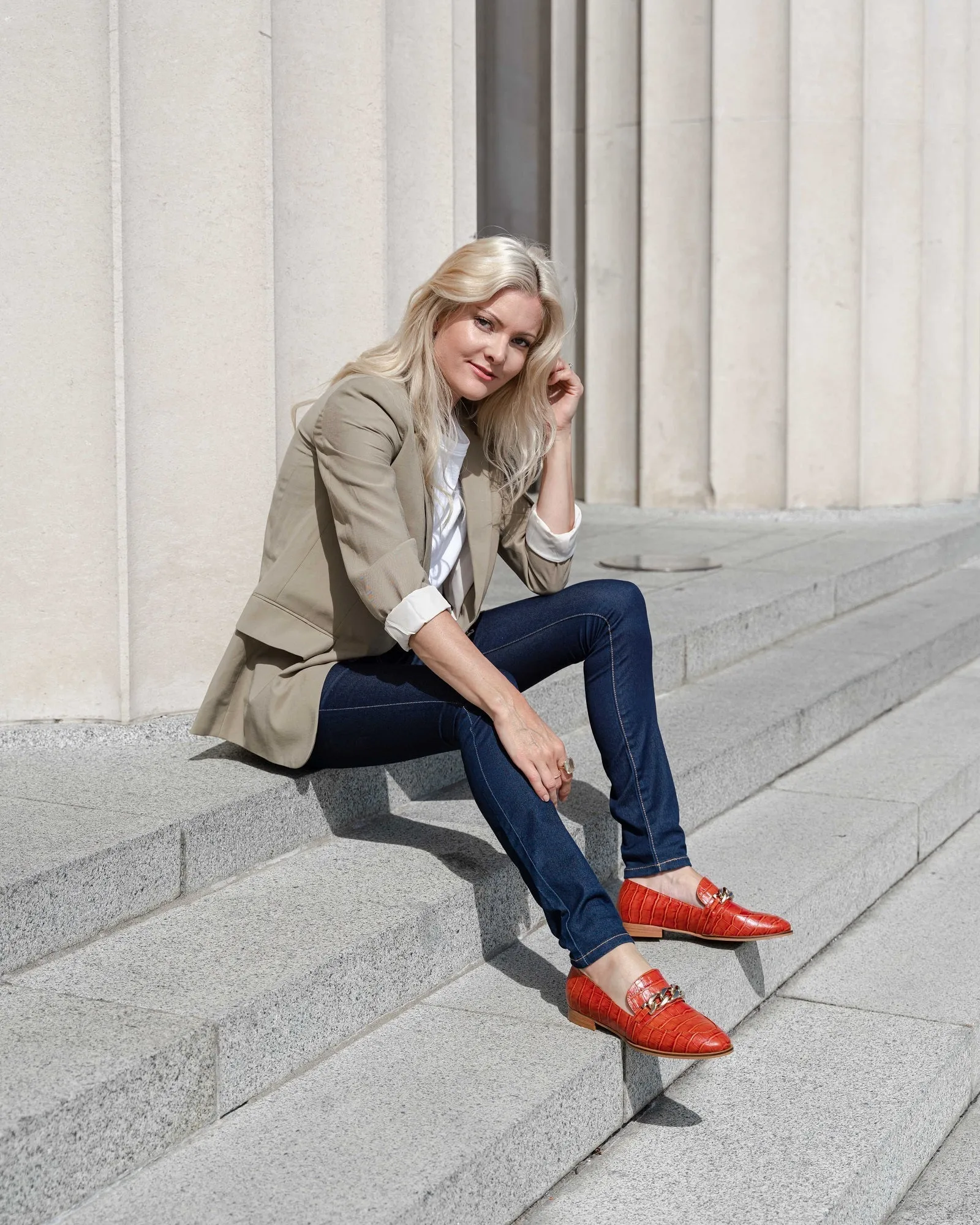 Lux Loafer Terracotta