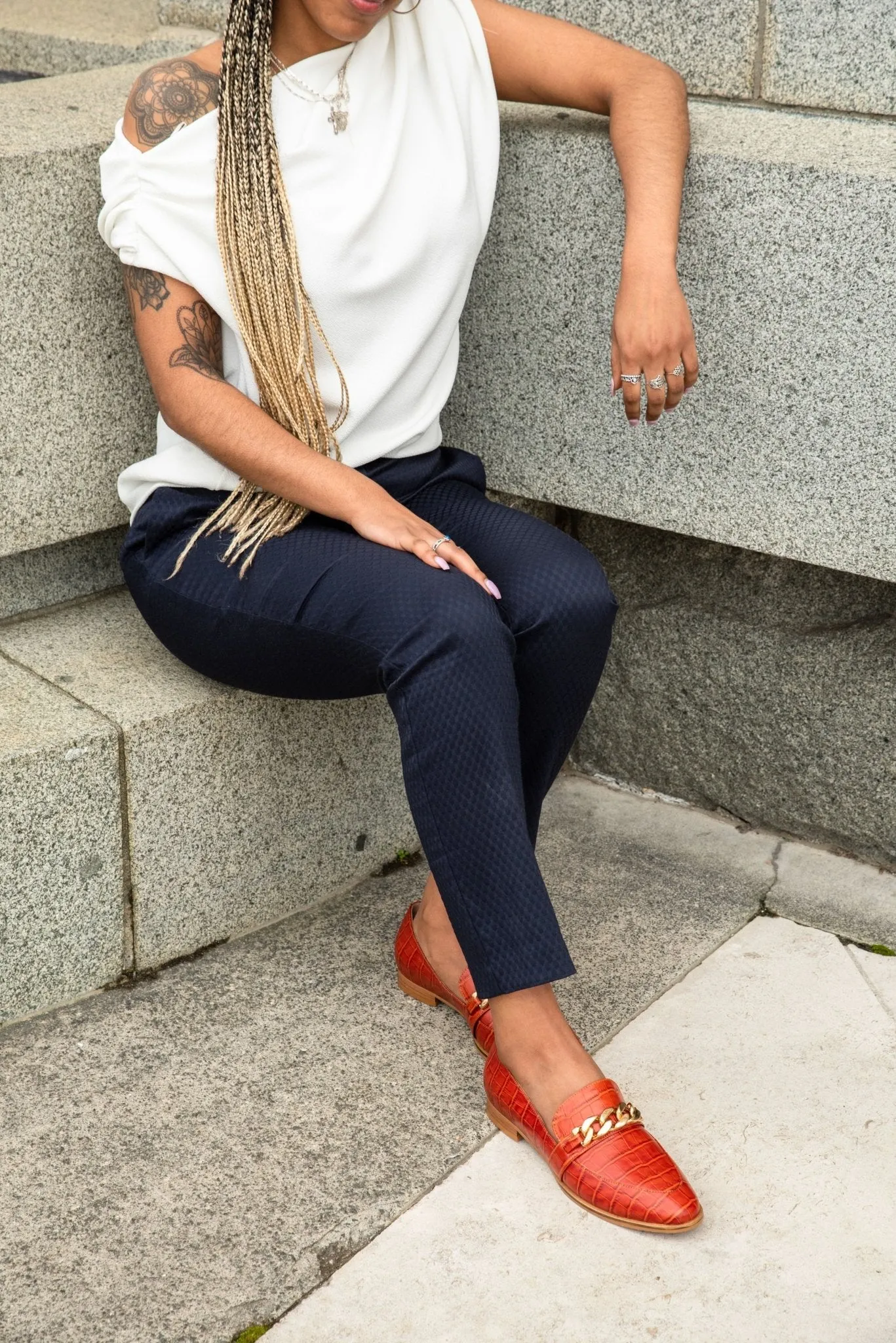 Lux Loafer Terracotta