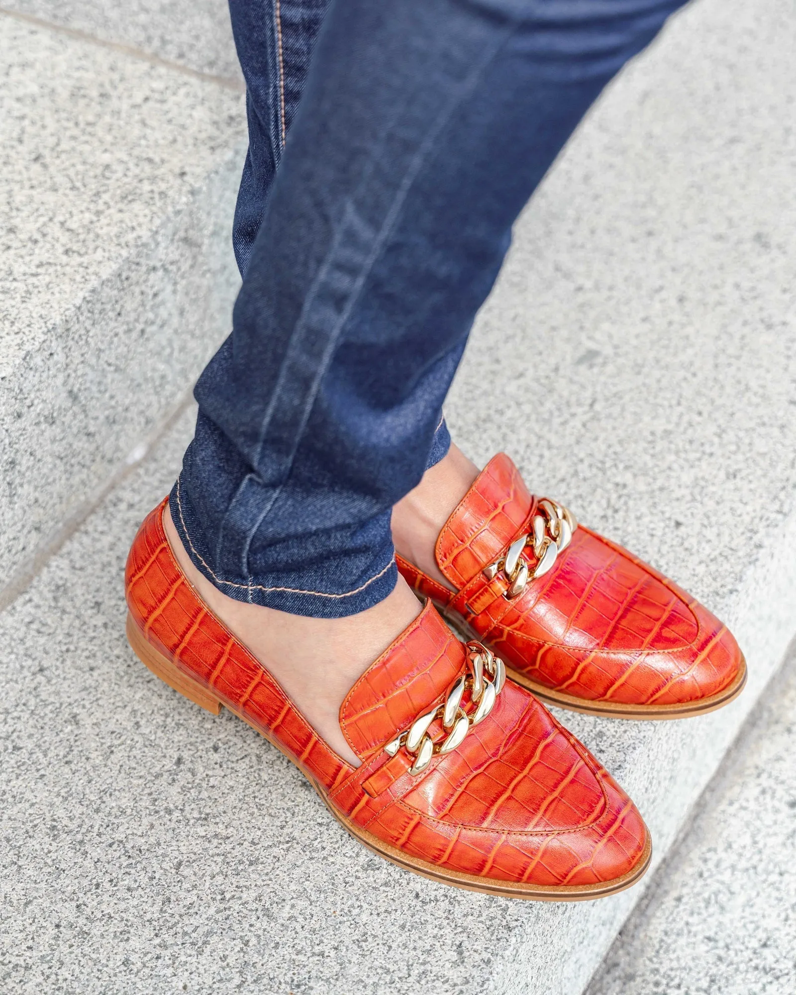 Lux Loafer Terracotta