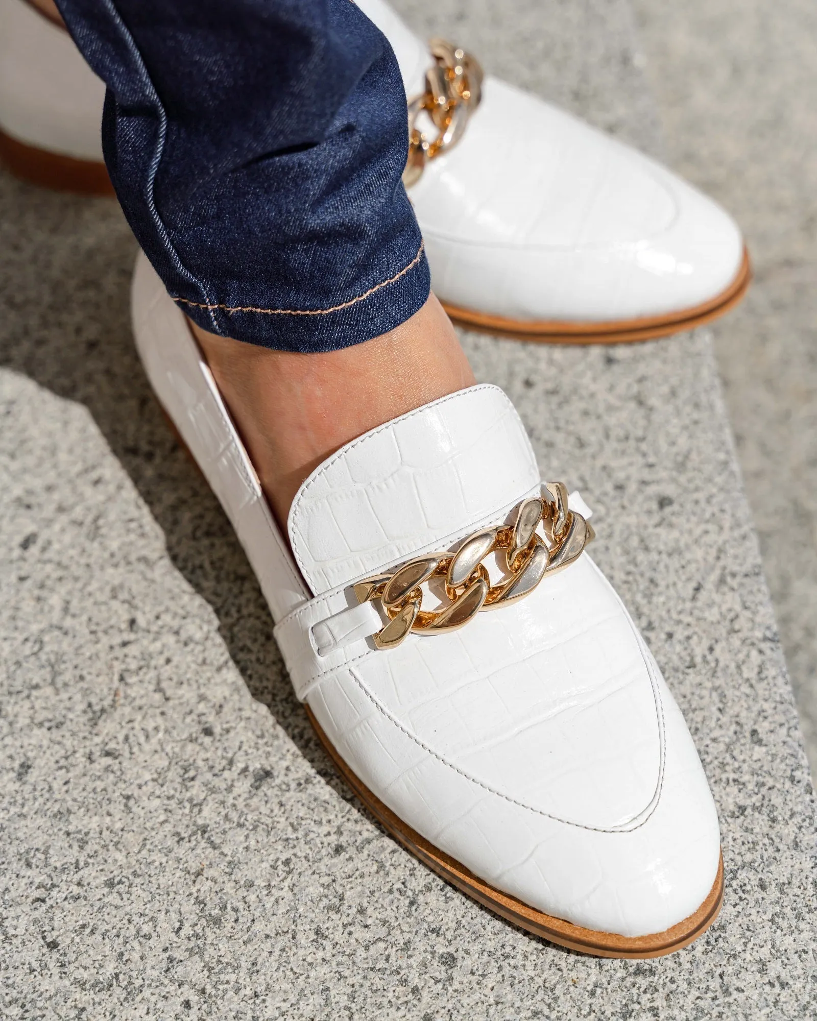 Lux Loafer White