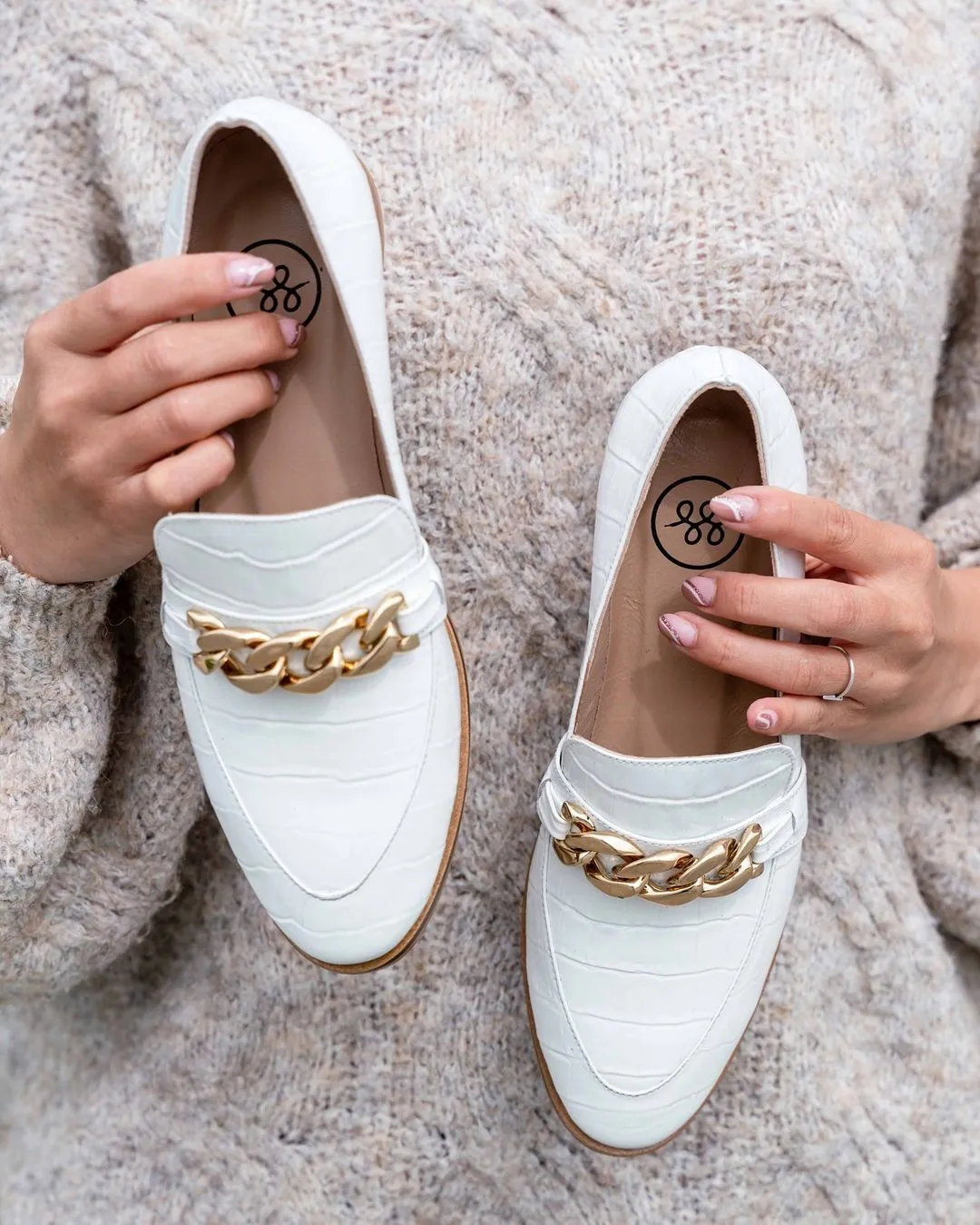 Lux Loafer White