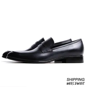 Masterpiece Penny Loafer - Black (Calfskin)