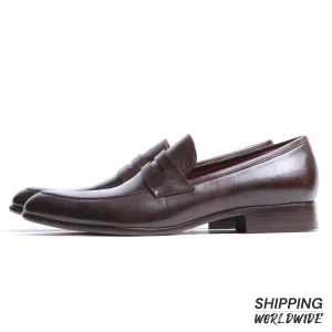 Masterpiece Penny Loafer - Brown (Calfskin)