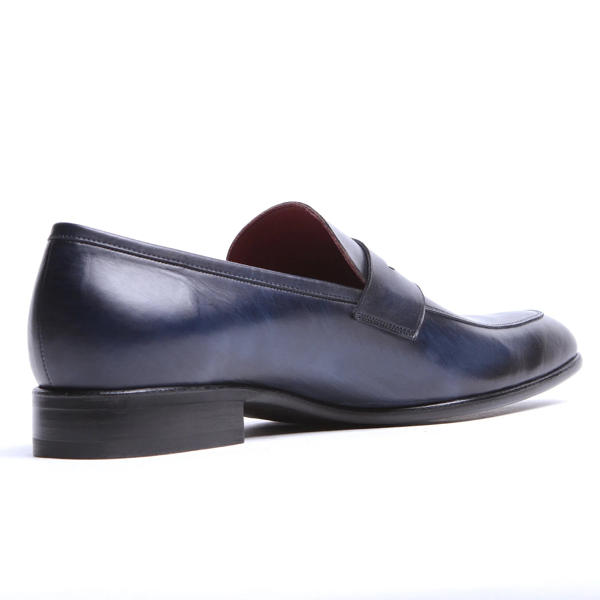Masterpiece Penny Loafer - Navy (Calfskin)