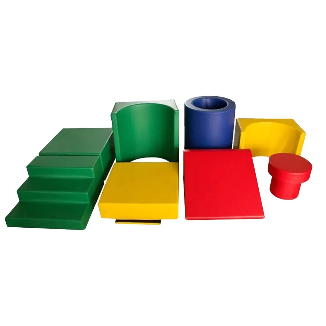 Megastar Soft Play Step n Slide Tunnel Nursery Toys 270x165x165cm