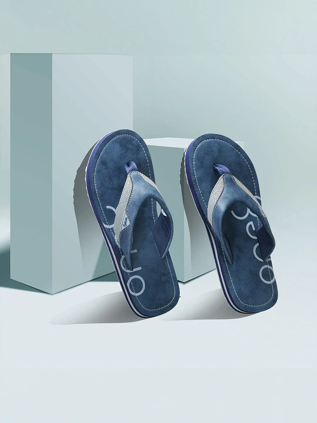 Men's Anti-Skid Rubber Sole Comfort Footbed Water-Resistant Light Weight Flip-Flops