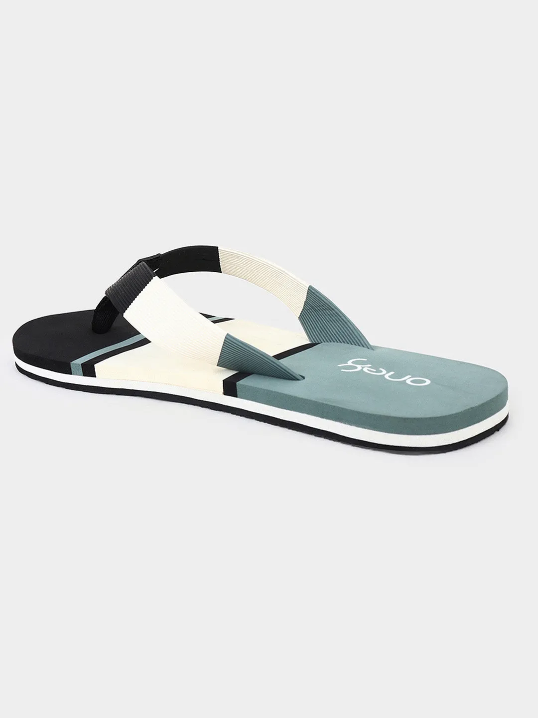 Men's Anti-Skid Rubber Sole Comfort Footbed Water-Resistant Light Weight Flip-Flops