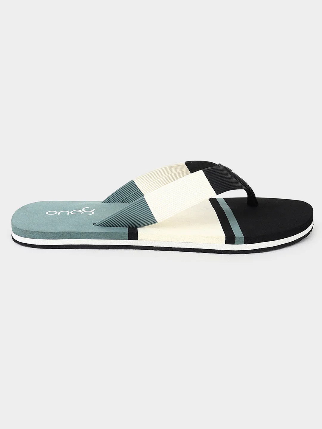 Men's Anti-Skid Rubber Sole Comfort Footbed Water-Resistant Light Weight Flip-Flops