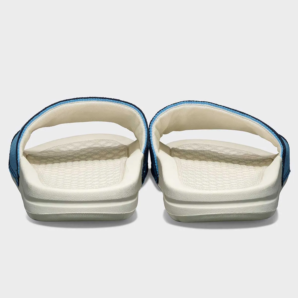 Men's | Big Logo TechLoom Slide | Ivory / Coastal Blue / Midnight