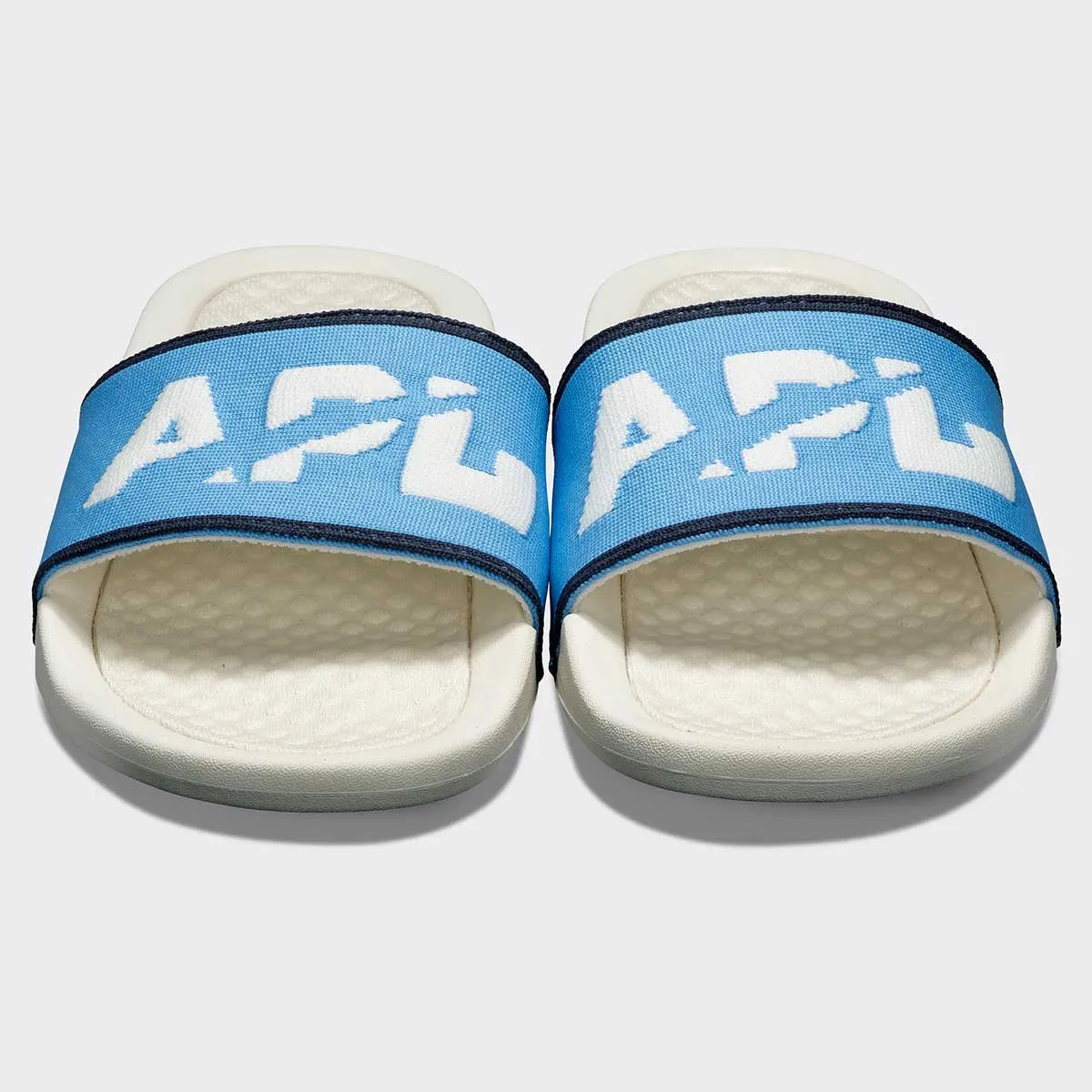 Men's | Big Logo TechLoom Slide | Ivory / Coastal Blue / Midnight