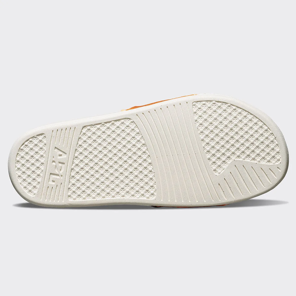 Men's | Big Logo TechLoom Slide | Ivory / Orange / Neon Peach