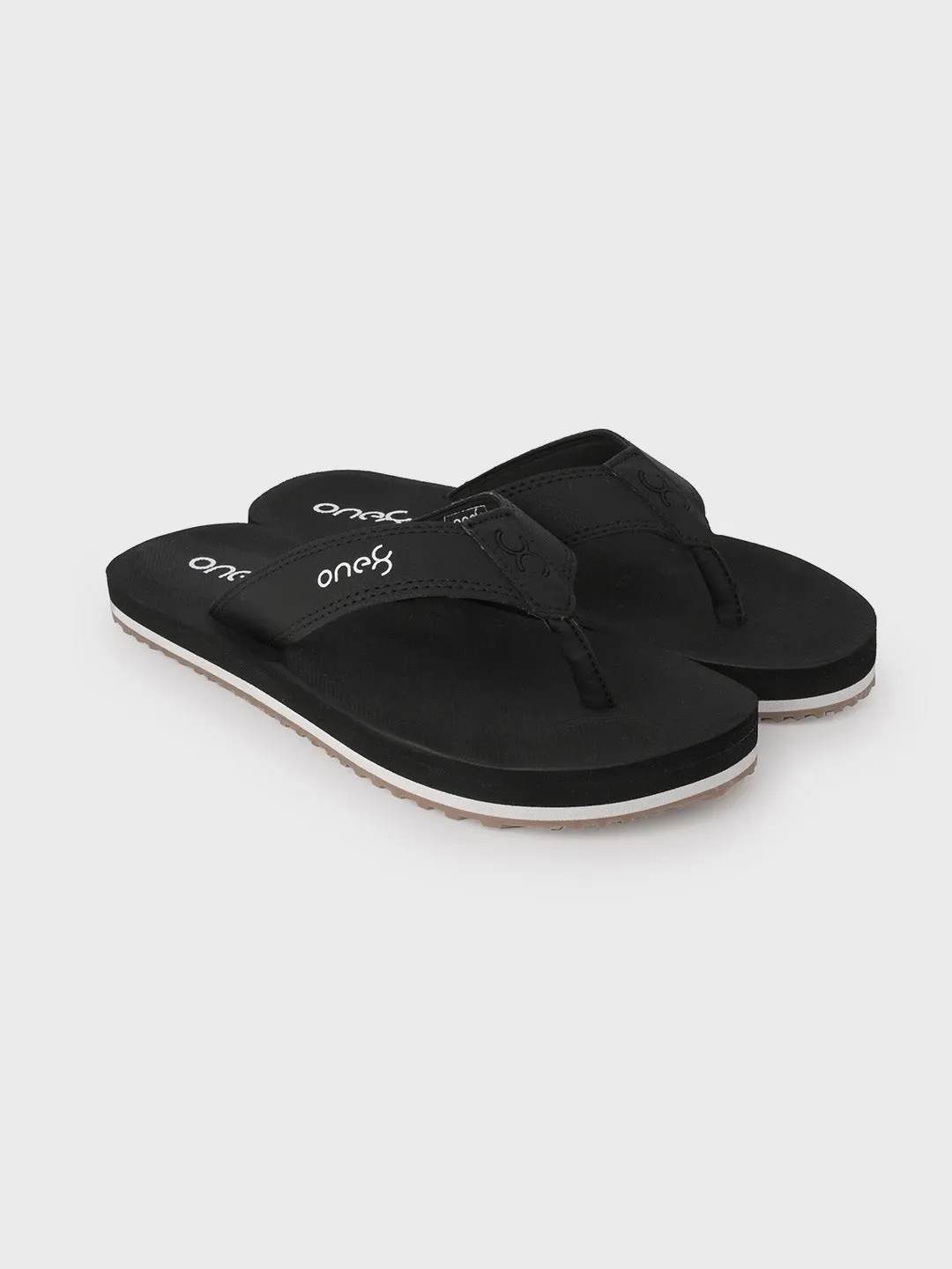 Men's Light-Weight Anti-Skid Bounce Back Mid-Sole Comfortable All Day Wear Slip-ons Slippers/Chappals/Flip-Flops