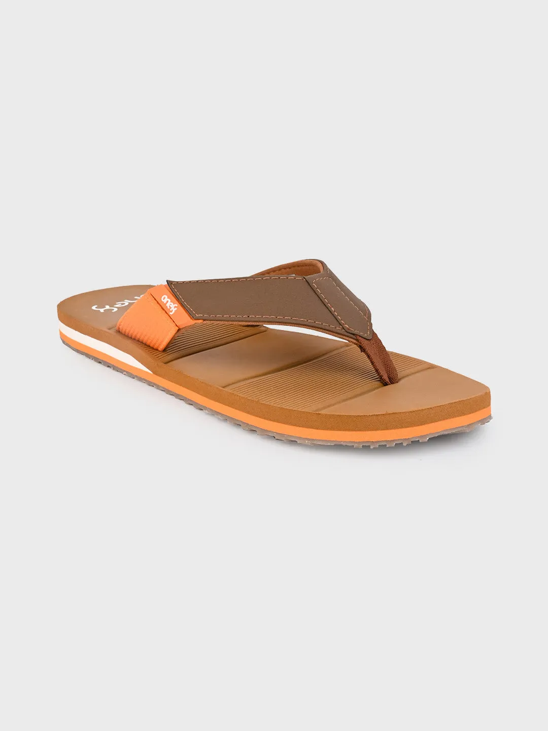 Men's Light-Weight Anti-Skid Bounce Back Mid-Sole Comfortable All Day Wear Slip-ons Slippers/Chappals/Flip-Flops