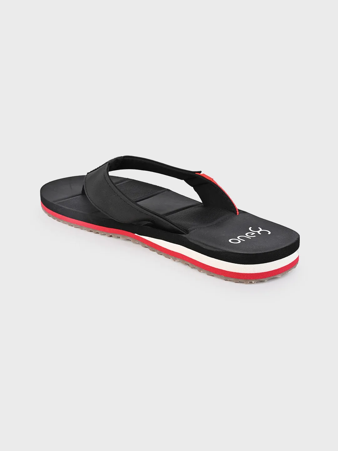 Men's Light-Weight Anti-Skid Bounce Back Mid-Sole Comfortable All Day Wear Slip-ons Slippers/Chappals/Flip-Flops