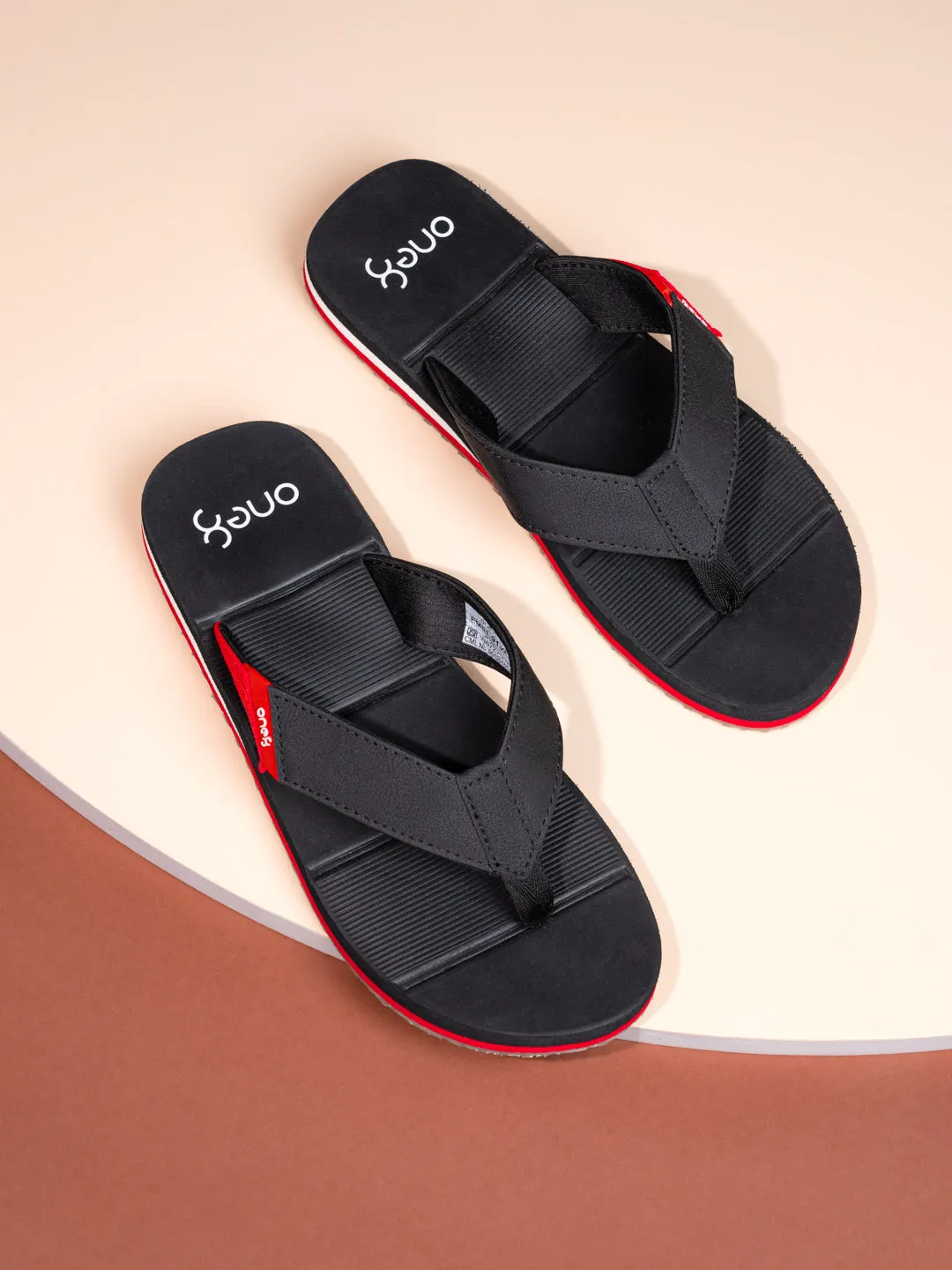 Men's Light-Weight Anti-Skid Bounce Back Mid-Sole Comfortable All Day Wear Slip-ons Slippers/Chappals/Flip-Flops