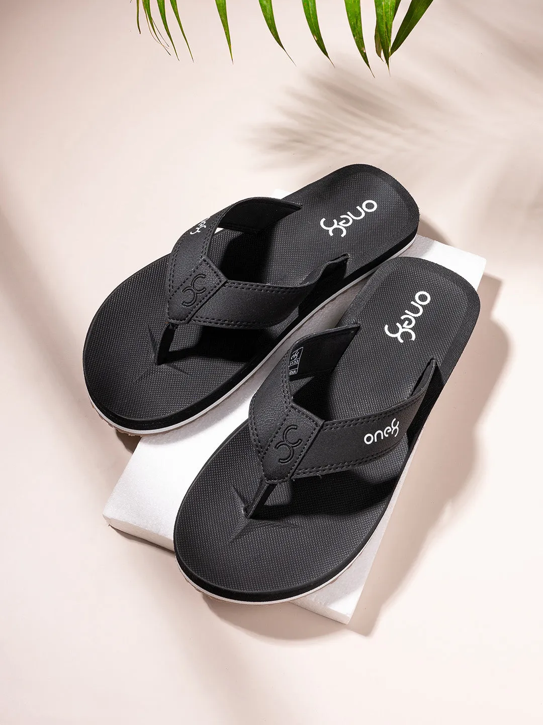 Men's Light-Weight Anti-Skid Bounce Back Mid-Sole Comfortable All Day Wear Slip-ons Slippers/Chappals/Flip-Flops