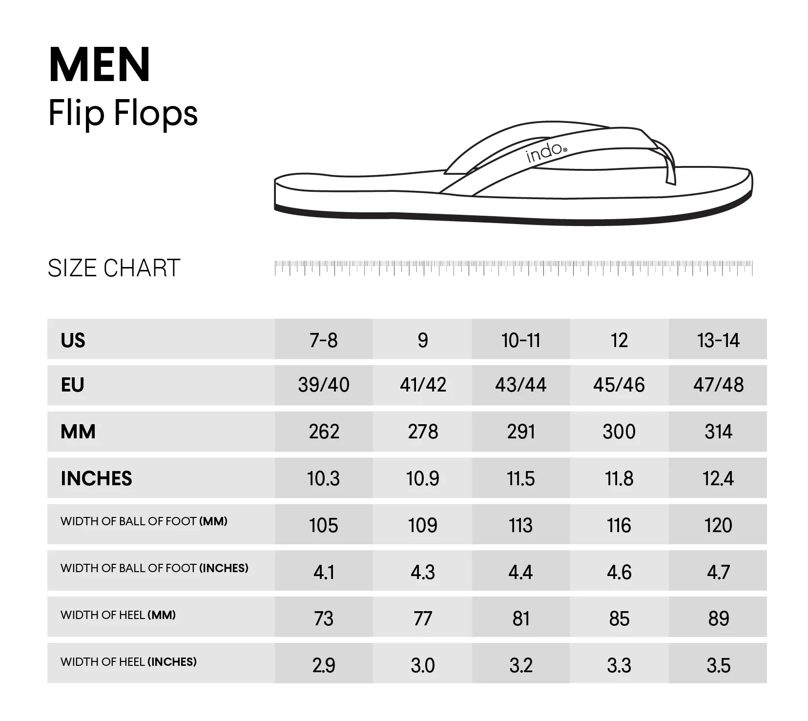 Men's Thongs - Soil