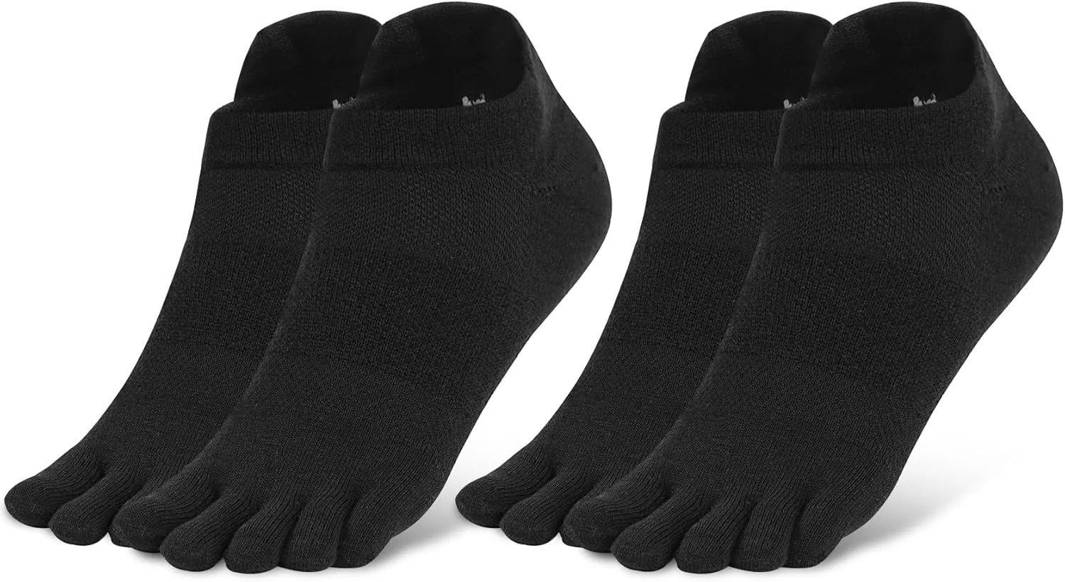 Merino Wool Toe Socks for Men and Women Athletic Runing Ankle Toe Separation Socks (2-3 Pairs)