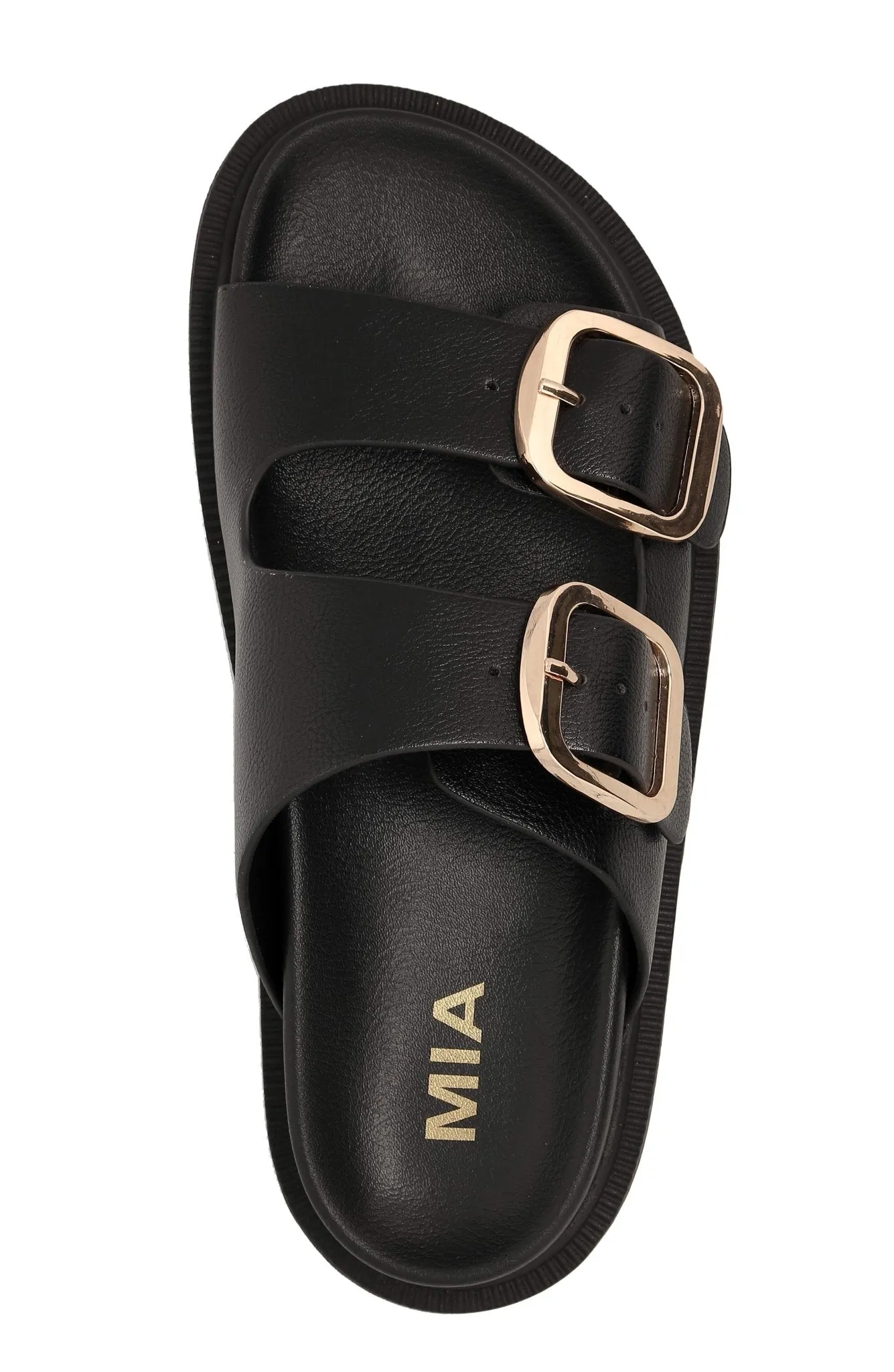Mia Gen Buckle Strap Slide Sandals - FINAL SALE