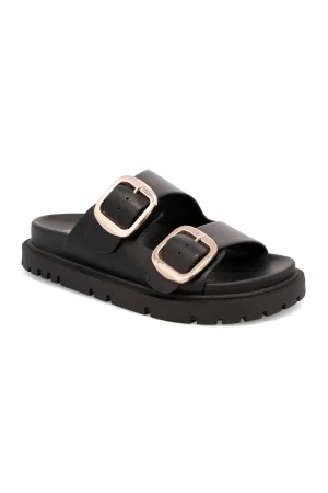 Mia Gen Buckle Strap Slide Sandals - FINAL SALE