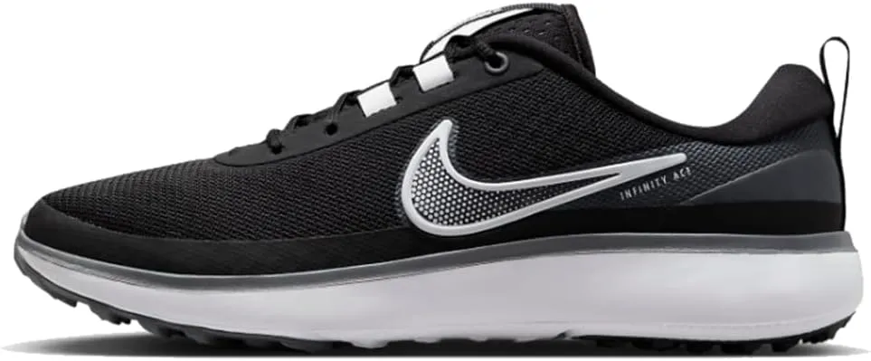 Nike Roshe G Next Nature Men's Golf Shoes (DX0024-010,Black/White-DK Smoke Grey-Smoke Grey) Size 11.5