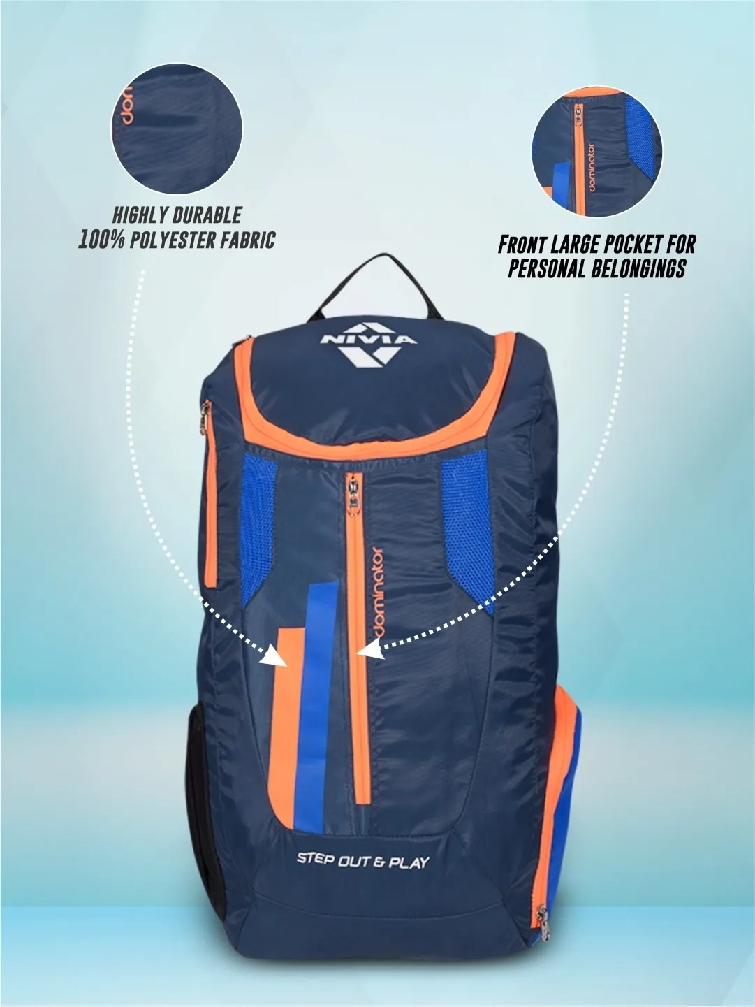 Nivia Dominator Backpack Bag Junier