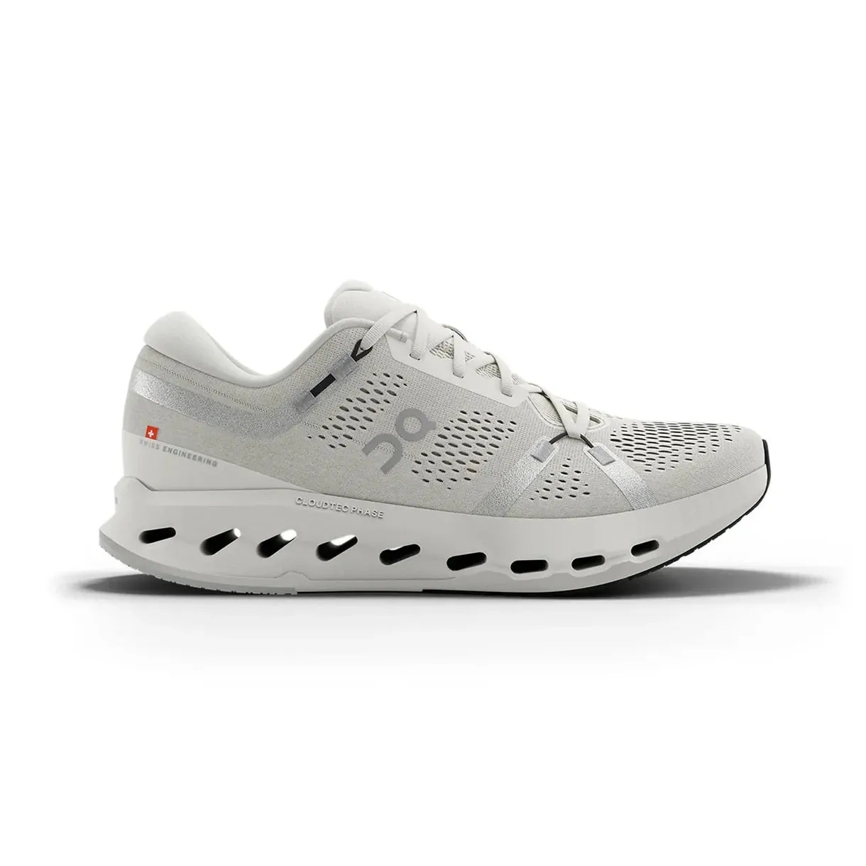 On Womens Cloudsurfer 2 - Ivory/Ivory (3WF10103334)