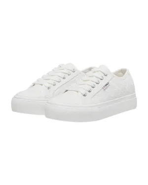 Only White Platform Sneakers