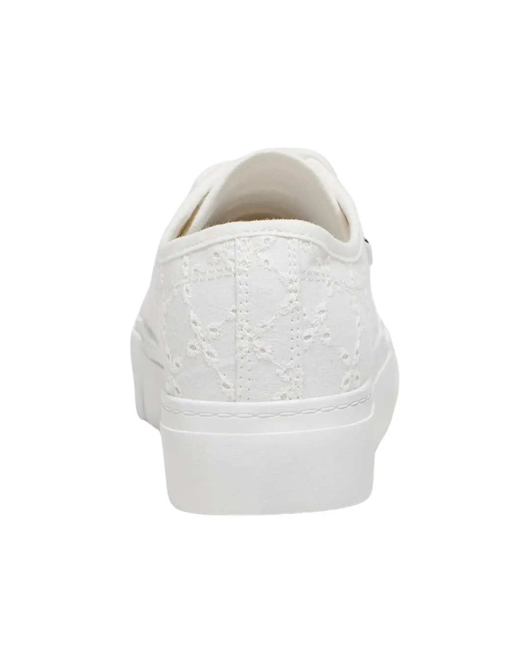 Only White Platform Sneakers