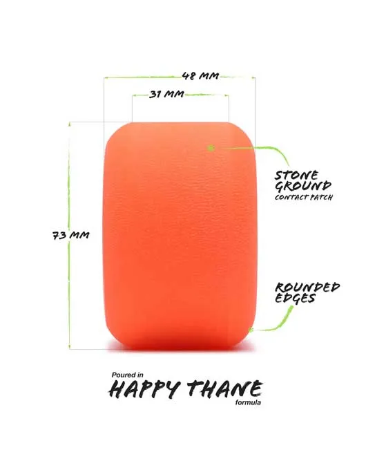 Orangatang Beefcake Wheels 73mm | 80a