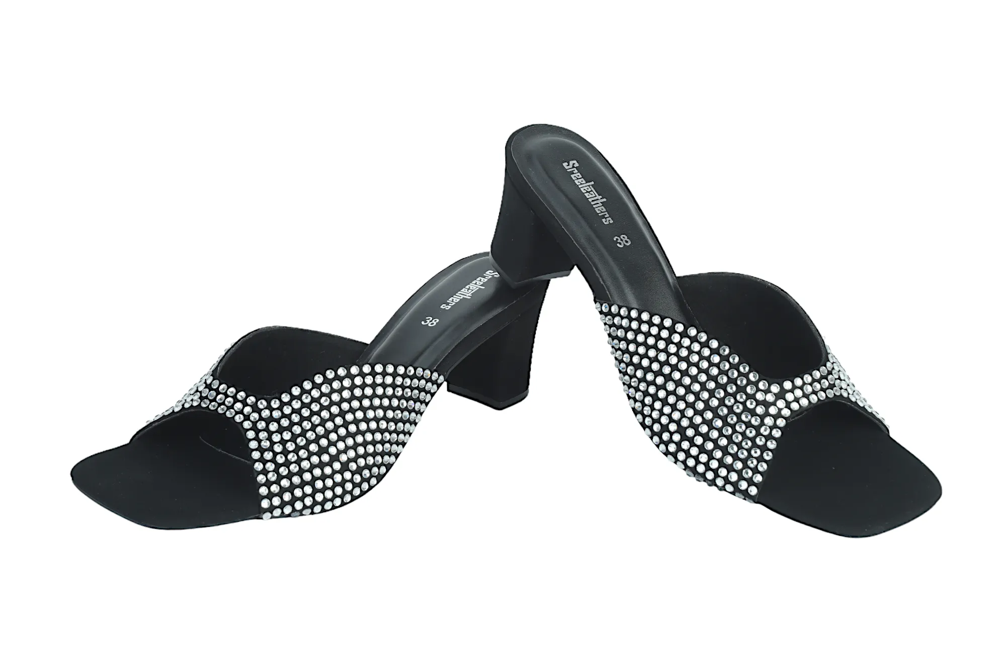 Premium Ladies fancy heel chappal 91225