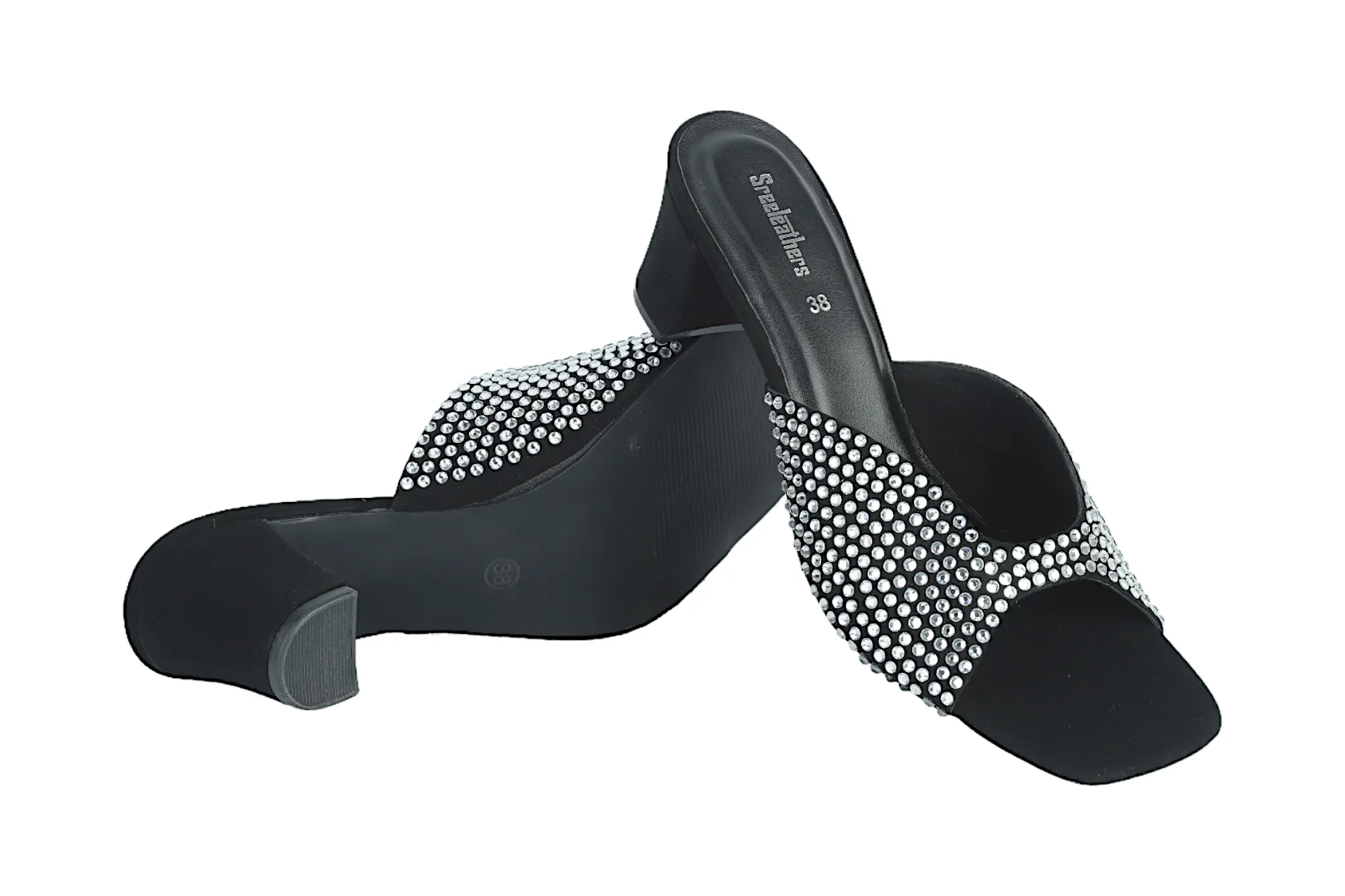 Premium Ladies fancy heel chappal 91225