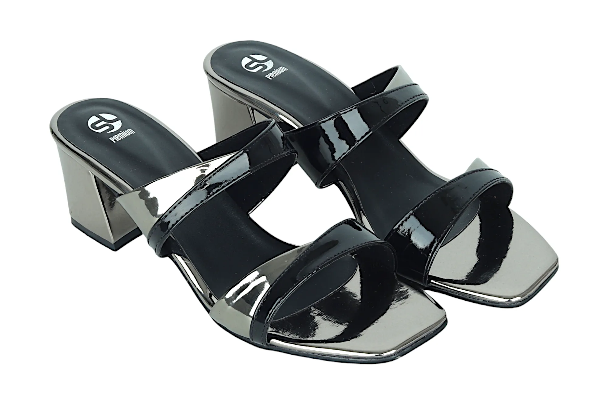Premium Ladies fancy heel chappal 96714