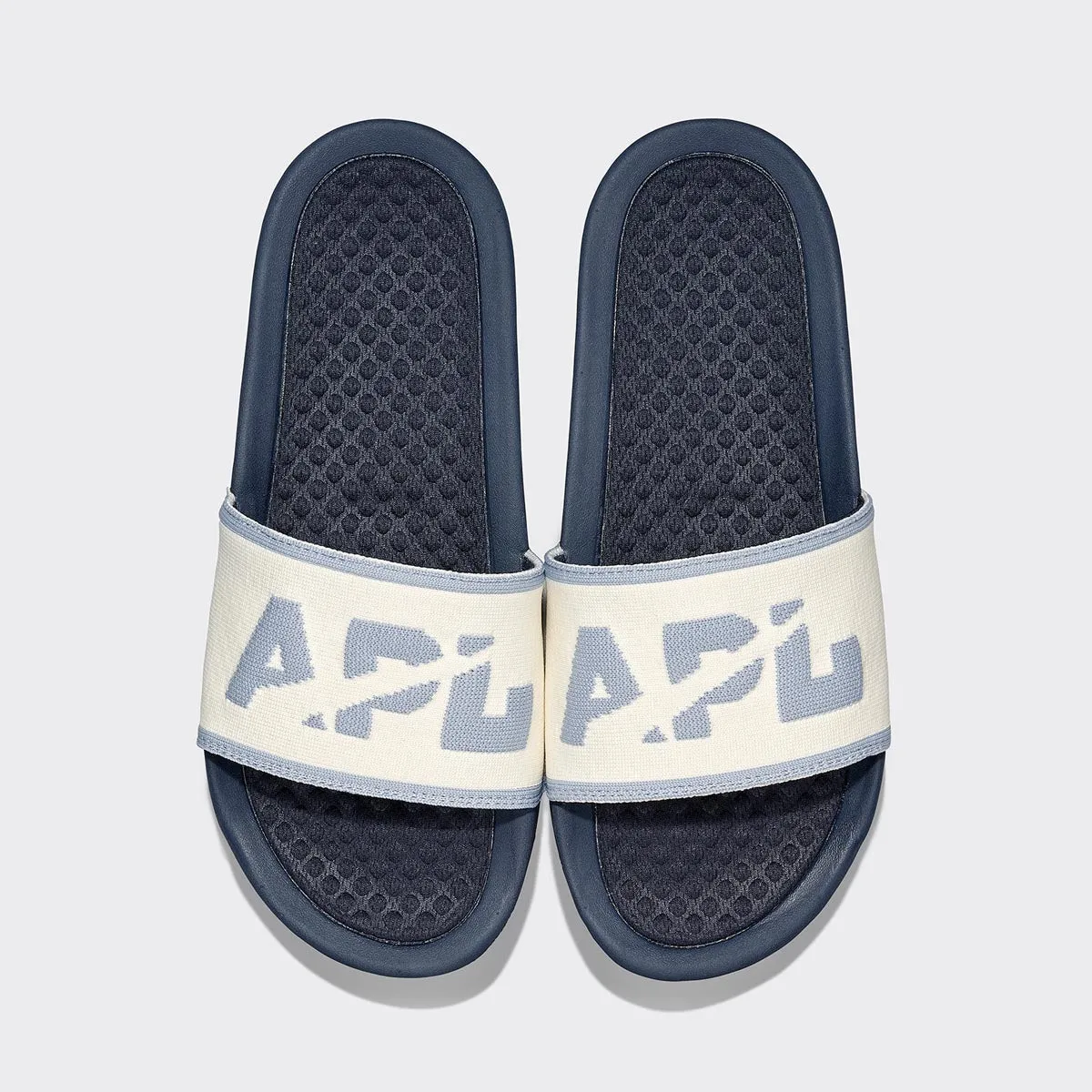 Pristine / TechLoom Slide / Blue Men's Affordable delivery fees Big Logo Efficient Forged Midnight